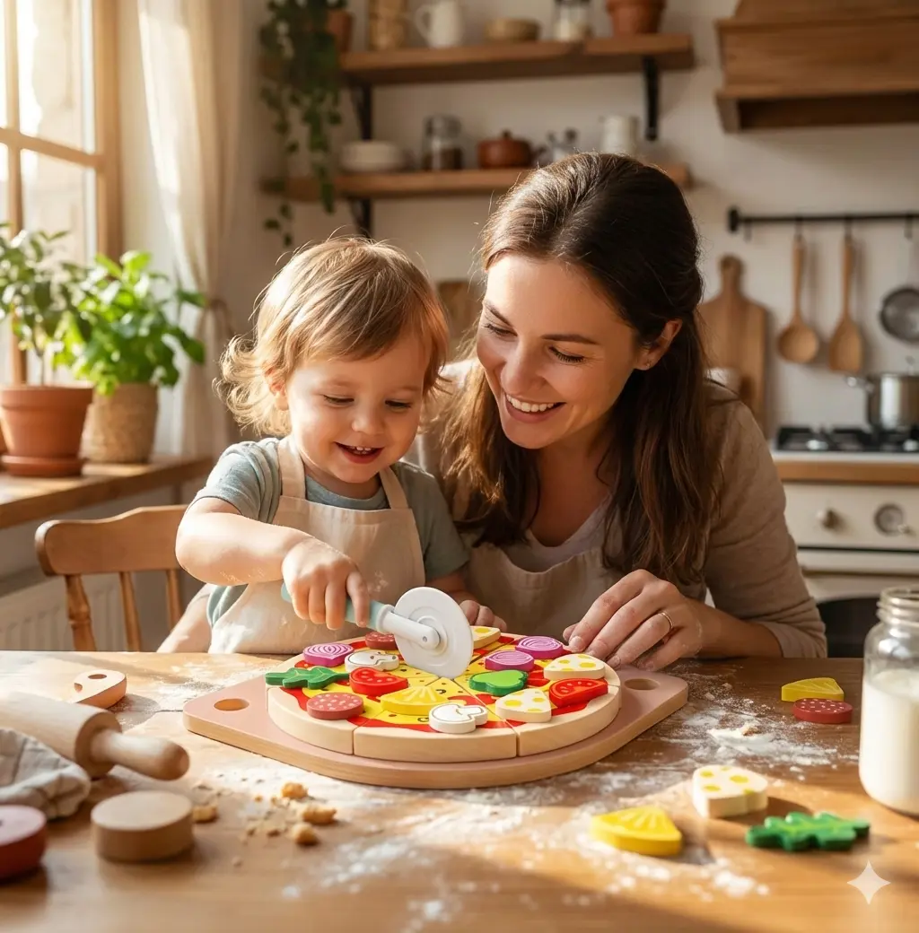 pizza armable montessori